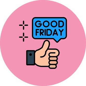 Good Friday Advanced Frame Element vector