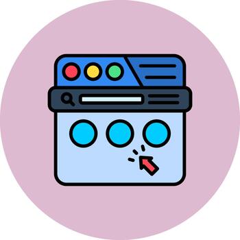 albóndiga menú Delgado contorno característica vector