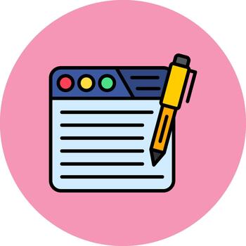 Digital Signature Muted Color Texture vector