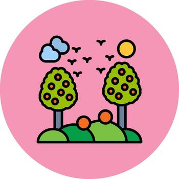 huerta agudo hacer textura vector