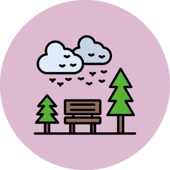 parque limpiar modelo elemento vector