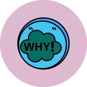 Why Light Grid Fragment vector