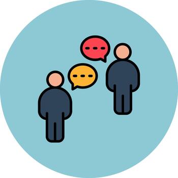 Commuication Creative Block Fragment vector