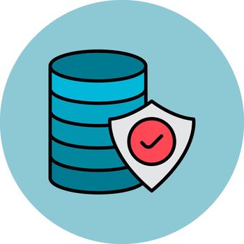 datos seguridad urbano línea módulo vector