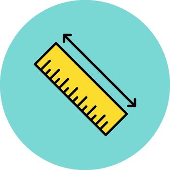 Ruler Creative Block Fragment vector