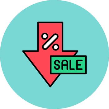 Sale Abstract Pattern Block vector