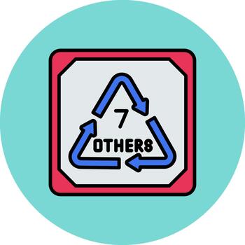 Polypropylene Creative Block Fragment vector