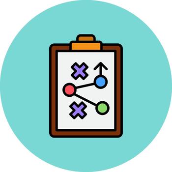 estrategia avanzado marco elemento vector