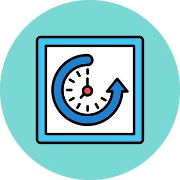 History Thin Line Pattern vector