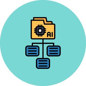 datos clasificación artístico cuadrícula característica vector