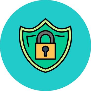 Cyber Security Muted Color Texture vector