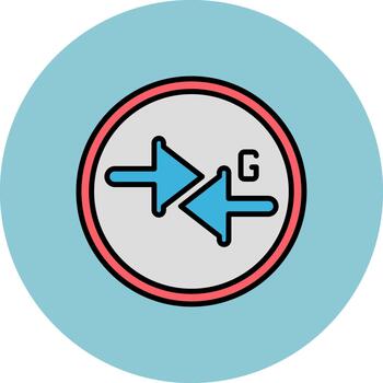 Triac Dynamic Stroke Element vector