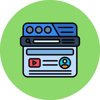 Blog futuro píxel modelo vector