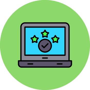 completed task Abstract Pattern Block vector