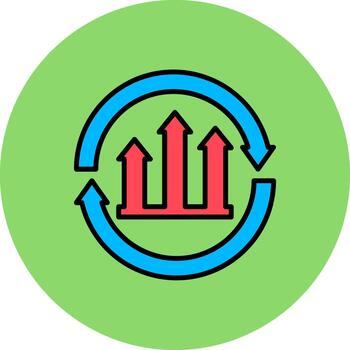 Continuous Improvement Future Pixel Pattern vector