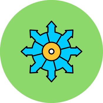 diagrama futuro píxel modelo vector