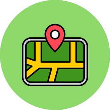 gps Soft Display Unit vector