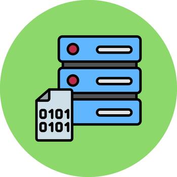 Master Data Smooth Pixel Form vector
