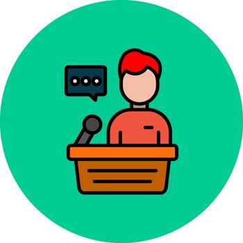 habla digital capa unidad vector