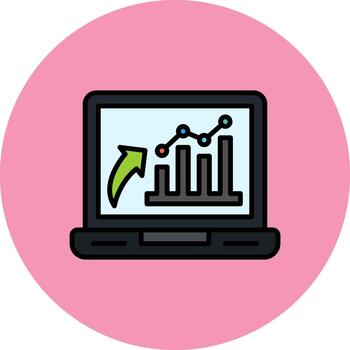 datos analítica neutral cuadrícula bloquear vector