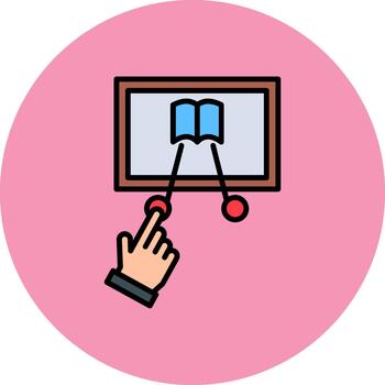 Interactive Polished Render Shape vector