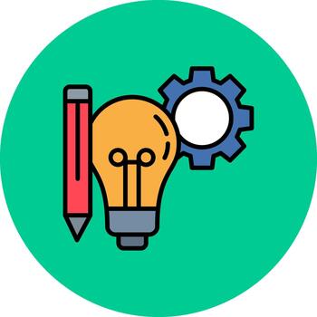 Idea High-Tech Shape Pattern vector