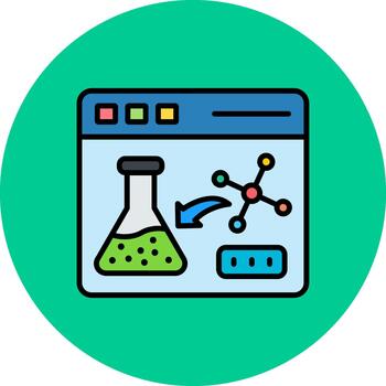Virtual Lab Smooth Pixel Form vector