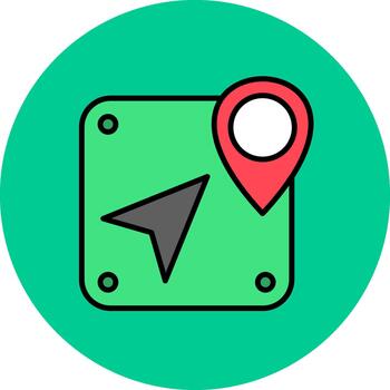 ubicación suave sombra elemento vector