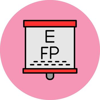 ojo prueba digital capa unidad vector