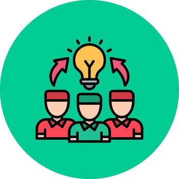 Brainstorm Smooth Motion Form vector