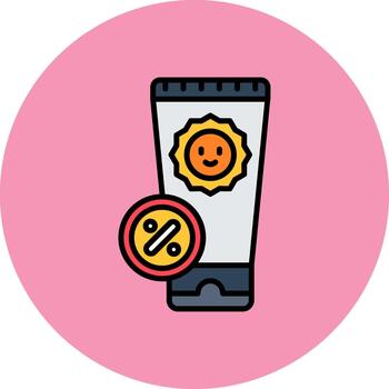 Sunscreen Digital Layer Unit vector