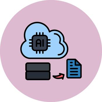 Data Digital Tone Block vector