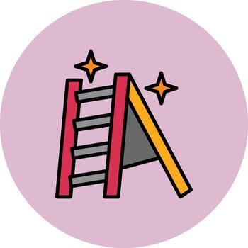 Ladder Fresh Layer Symbol vector