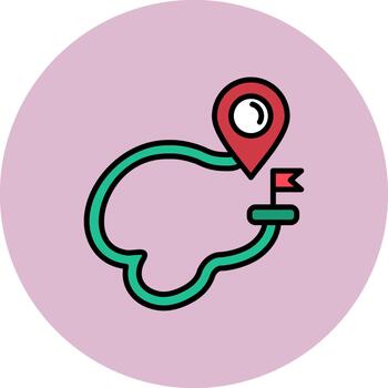 Map Soft Shadow Element vector