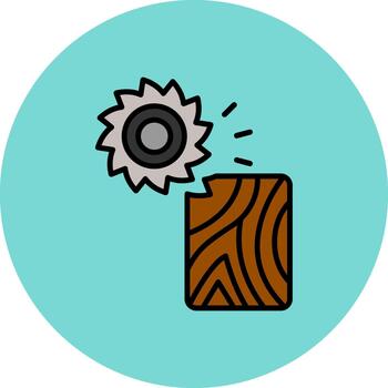 Saw High-Tech Shape Pattern vector