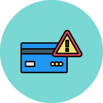 Warning Neon Display Fragment vector