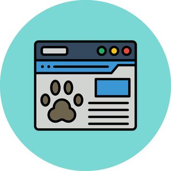 Website Polished Pixel Module vector