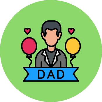Fathers Day High-Tech Shape Pattern vector