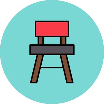 Bar Stool Sharp Tone Unit vector