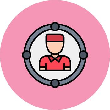 usuario futuro monitor forma vector