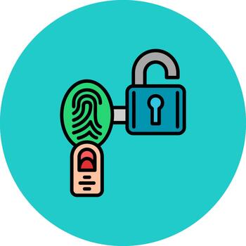 desbloqueo futuro píxel modelo vector