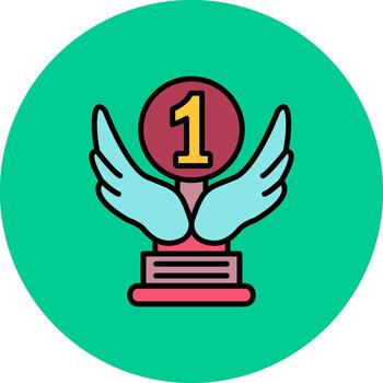 1st Prize Advanced Frame Element vector