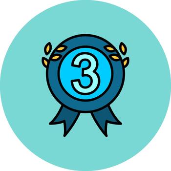 3rd Prize Frosted Pixel Unit vector