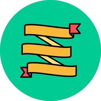 Zig Zag Creative Block Fragment vector