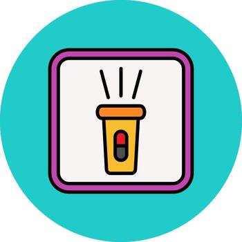 Torch Digital Tone Block vector
