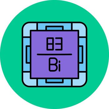 bismuto futuro monitor forma vector