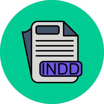 INDD Dynamic Color Fragment vector