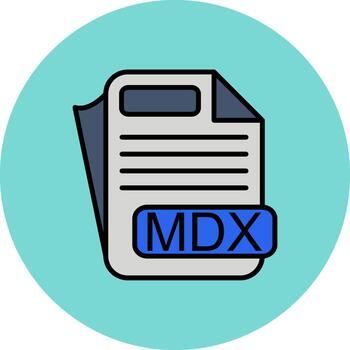 MDX Frosted Pixel Unit vector