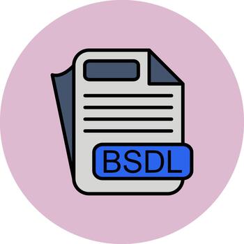 BSDL Polished Render Shape vector