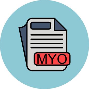 MYO Abstract Pattern Block vector